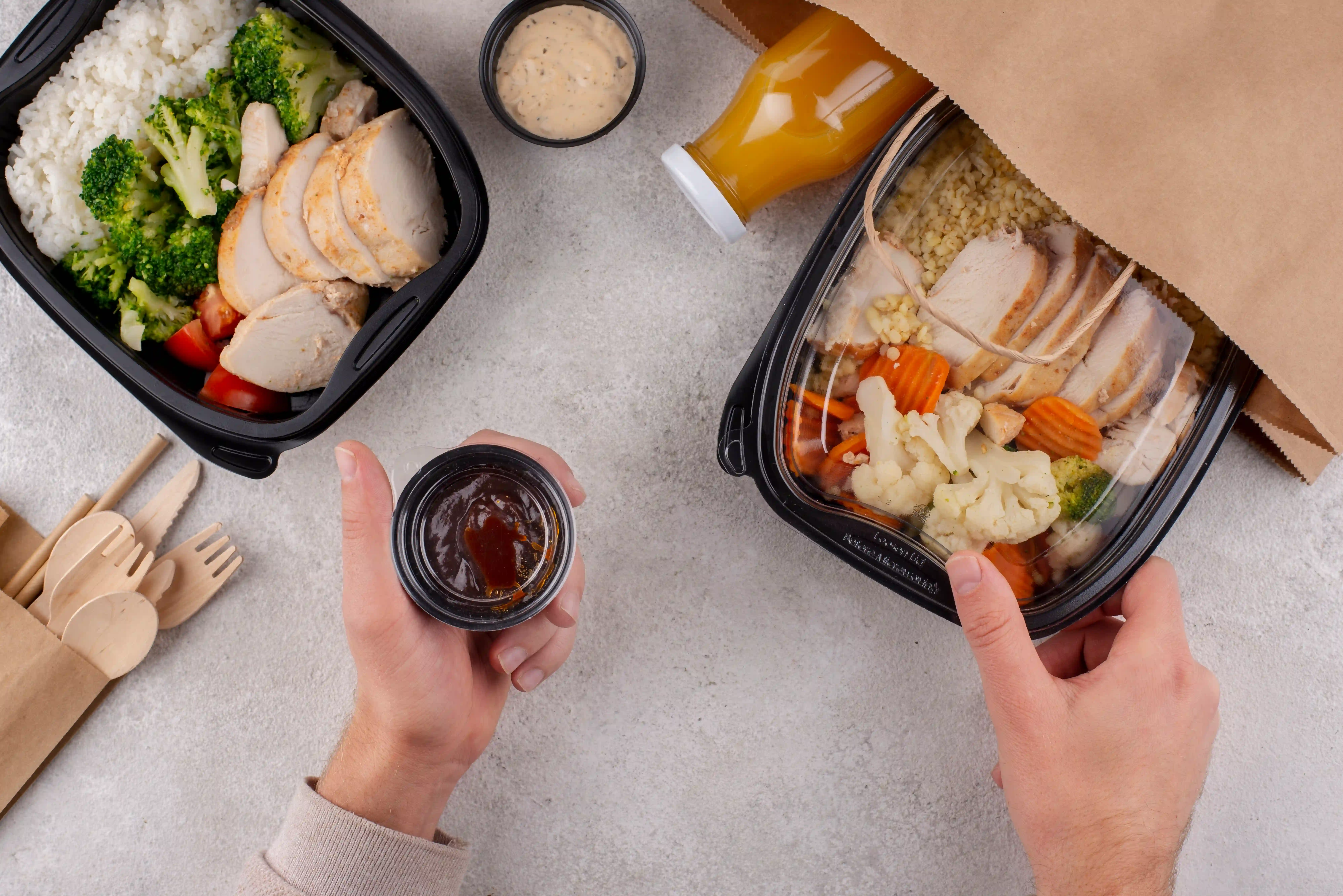Repas équilibrés préparés par La Vieille Gaume